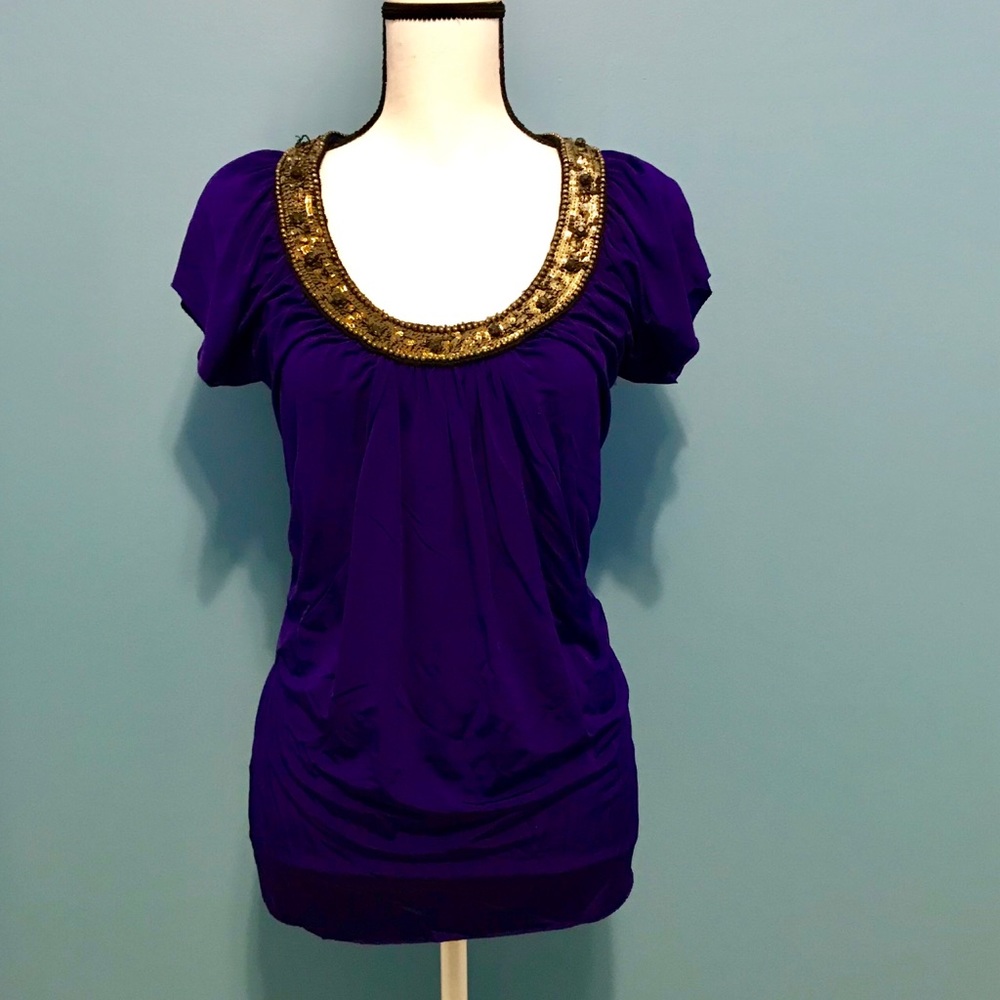 Velvet brand beaded shirt